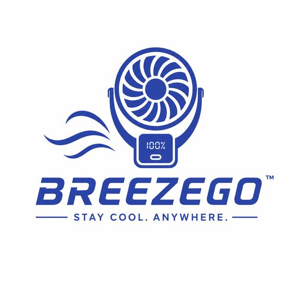 BreezeGo™ – 5-Speed Portable Cooling Fan